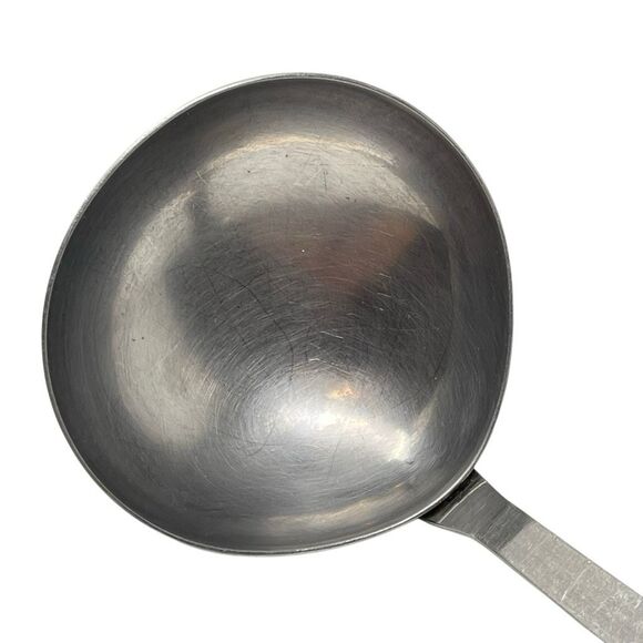 EKCO Ladle Stainless Steel and Nylon Vintage White Black Utensil - Picture 4 of 10